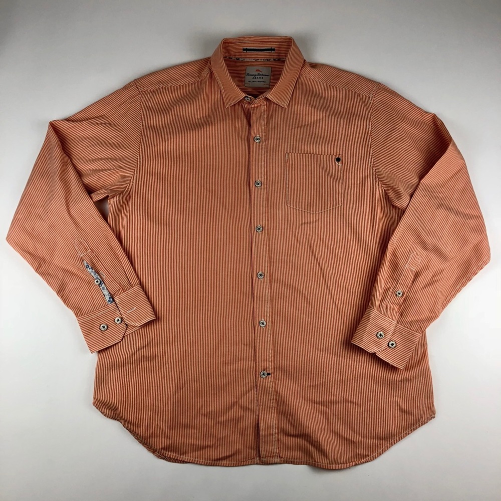 Tommy Bahama Jean Island Crafted Shirt Mens Medium